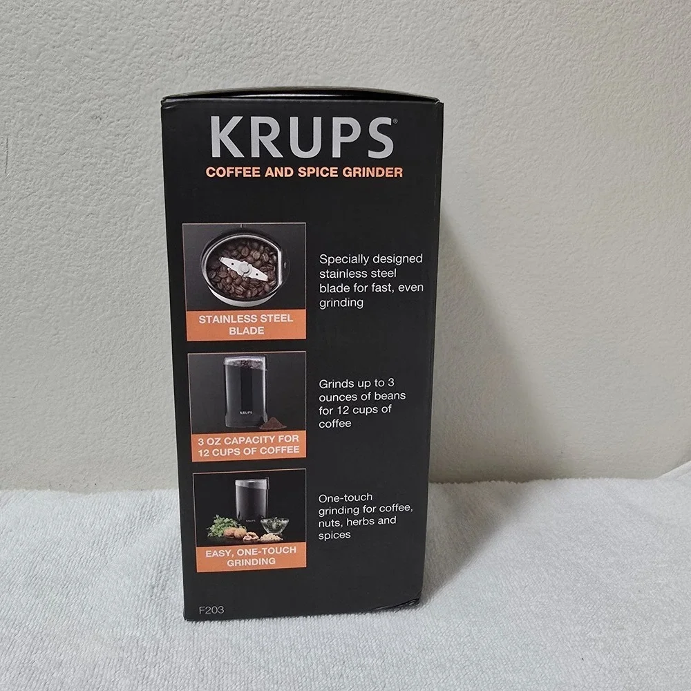 Krups Coffee And Spice Grinder F203 New In‎ Box